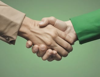 a handshake
