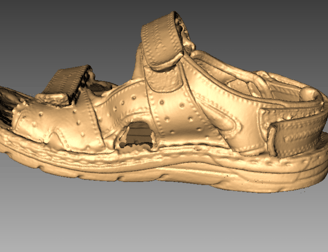 escaneo 3d de zapatos