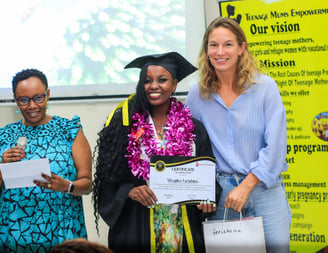 Teenage mums empowerment Graduation 2024 with our outstanding teens and honourable guests.