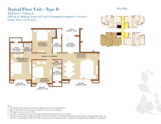 ATS Gold Meadows Lifestyle Derabassi Floor Plan