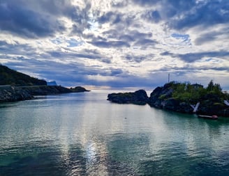 Inlet in the Northwest of Senja