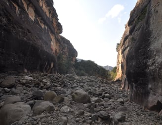 Tugela gorge walk and Policemans Helmet, Thendele Upper Camp, Drakensberg Amphitheatre, South Africa