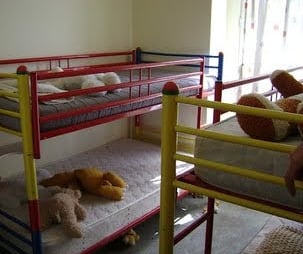 Lisbon - humanitarian aid at an orphanage for disabled children