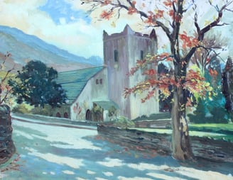 Charles Holmes 1888 1954. Grassmere Church