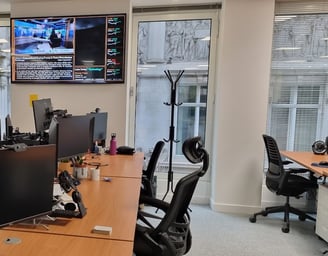 Office TV installer. Commercial TV installer. Commercial display installer