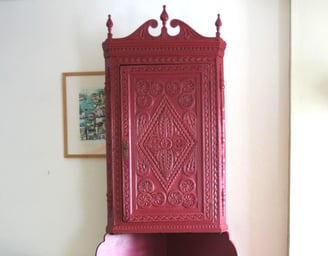 Hand painted vintage furniture for Liberty London.