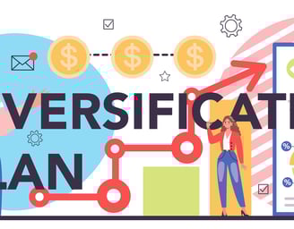 the word "diversification plan" for a blog post for gold ira about if it can diversify portfolios