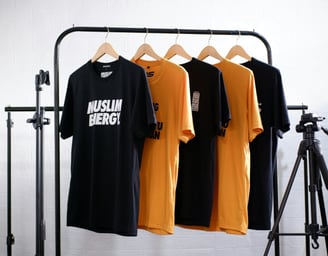 Various printed t-shirts