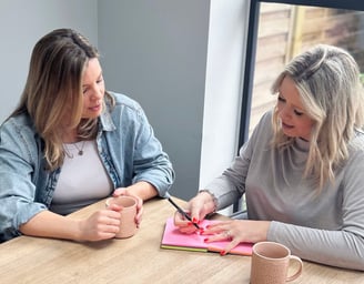 Louise Dawtry and Vicki Godfrey, co-founders of The Shapeshift People, career transformation experts