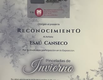 Tabuchi has also participated as a guest artist at the Azul Cobalto gallery in Puebla, Mexico