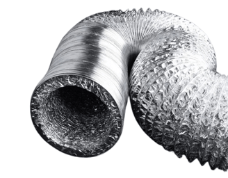 non insulated aluminium flexible air duct