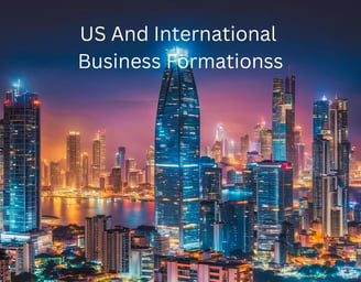 United States domestic and international business formation