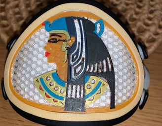 Multicolor Cleopatra Decoration for Flo mask
