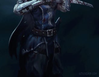Night Elf Character Commission. World of warcraft game character.