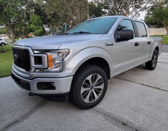 Silver Ford F-150 Westchase Full Car Detailing