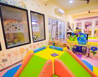 Indoor soft paly zone