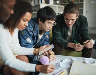 Photo by Andy Barbour: https://www.pexels.com/photo/students-in-group-study-inside-a-library-6684551