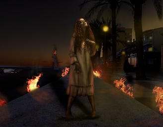 Zombies en la playa
