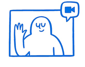 online call doodle