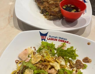 pakej padang makanan