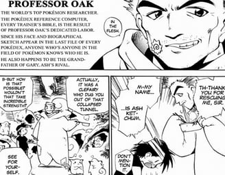 Pokemon: The Electric Tale of Pikachu Professor Oak