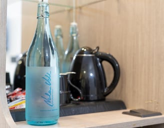 nala veli bottle water glass