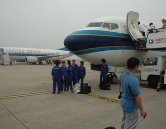 china eastern airlines flight from shanghai to Guilin, China