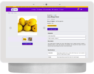 Aadhyarupam online store solution