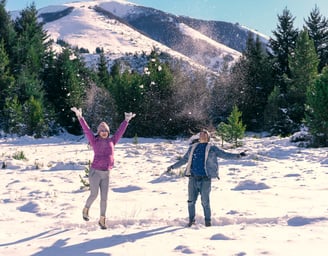 sesion de fotos para parejas en Bariloche