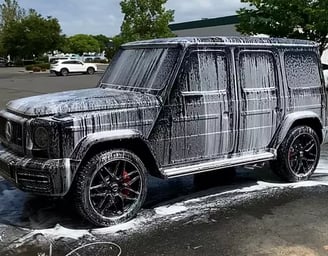 Mobile car detailing professional exterior car detailing with ceramic coating