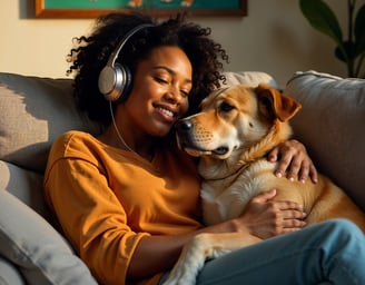 feliz con tu mascota