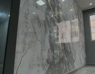 Parede Cimento Queimado