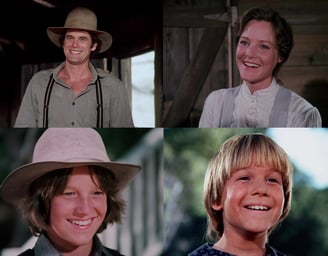 The Carter Family on Little House on the Prairie