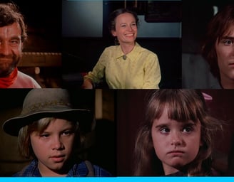 The Edwards Family on Little House on the Prairie