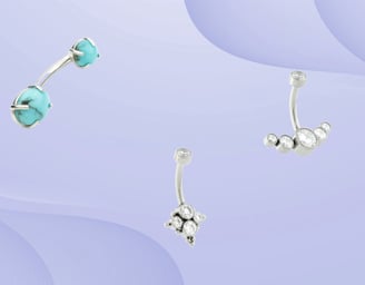 Navel Piercing Bars Belly Bars