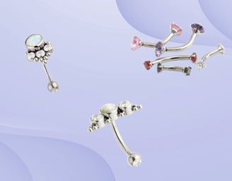 Rook & Eyebrow Jewellery Barbells & Hoops