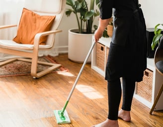 mop floor cleaing