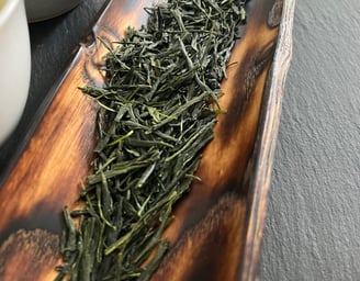 Feuilles de thé sencha