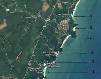 criques, Pathio Chumphon