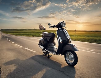 scooter électrique pour camping car 