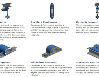 spring support, hanger support , cryogenic cold insulated supports