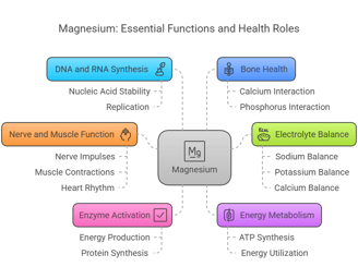 Magnesium functions & roles