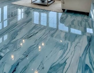 Ocean Epoxy Floor