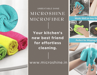 Home and Kitchen Microfiber Cleaning Cloth