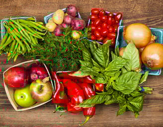 Dieta con vegetali e frutta per il fibroma