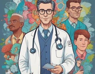 Ilustrasi tim DuetDoctors menerima kritik dan saran