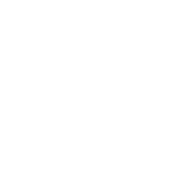 a white square shaped object with a black background