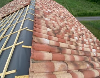 rénovation totale d'un toit dans le Tarn