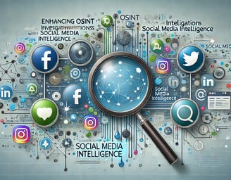 A digital depiction of Enhancing OSINT Investigations with Social Media Intelligence