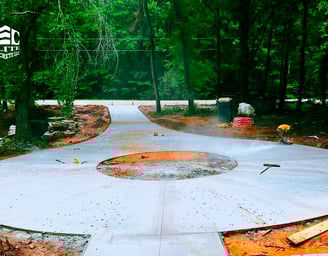 Concrete contractor driveway ga